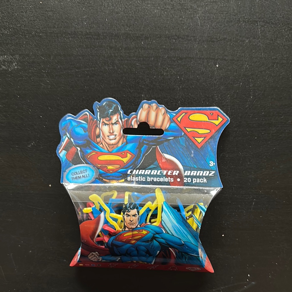 Superman Character Bandz Elastic Bracelets